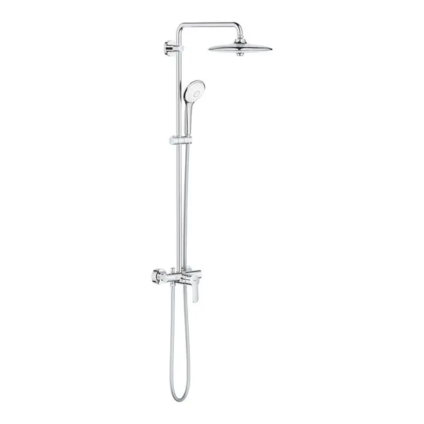 Coloana de dus crom cu baterie monocomanda Grohe Euphoria System 260