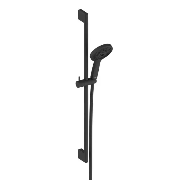 Coloana dus Duravit UV0680003046, aparenta, 700 mm, 3 functii, Negru mat