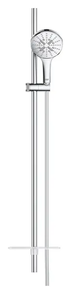 Coloana dus Grohe SmartActive 130, 26548000, montare pe perete, 900 mm, 3 functii, etajera, Crom lucios