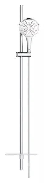 Coloana dus Grohe SmartActive 130, 26578LS0, montare pe peret, 900 mm, 3 functii, etajera, Crom lucios