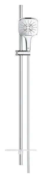 Coloana dus Grohe SmartActive 130, 26586000, montare pe perete, 900 mm, 3 functii, etajera, Crom lucios