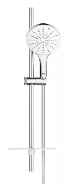 Coloana dus Grohe SmartActive 150, 26592LS0, montare pe perete, 600 mm, 3 functii, etajera, Crom lucios