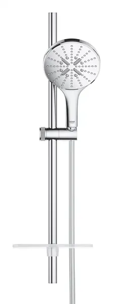 Coloana dus Grohe SmartActive, universala, 26592000, montare pe perete, 600 mm, 3 functii, etajera, Crom lucios