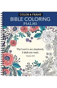Color & Frame - Bible Coloring: Psalms (Adult Coloring Book) - New Seasons
