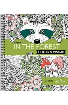 Color & Frame - In the Forest (Adult Coloring Book) - New Seasons