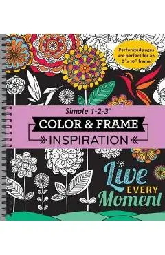 Color & Frame - Inspiration (Adult Coloring Book) - New Seasons