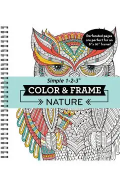 Color & Frame - Nature (Adult Coloring Book) - New Seasons