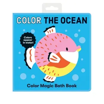 Color the Ocean Color Magic Bath Book, Bath book/Mudpuppy