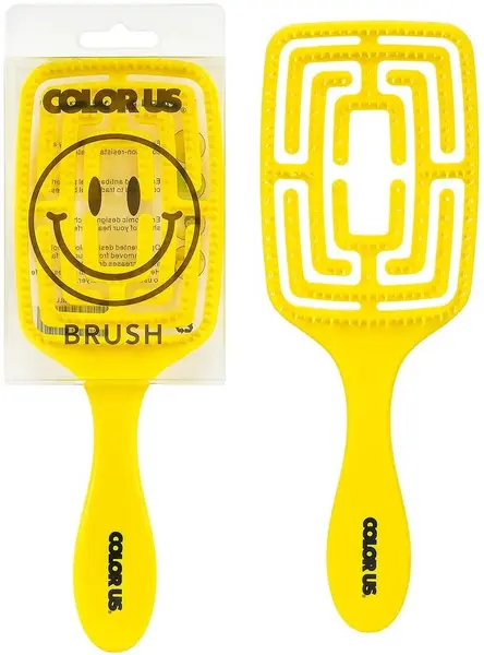 Color US Perie de păr parfumată Lemon, L