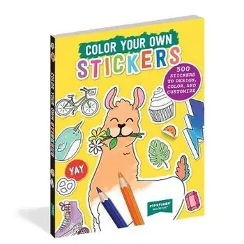 Color Your Own Stickers. 500 Stickers to Design, Color, and Customize, Paperback/Pipsticks (R)+Workman (R)