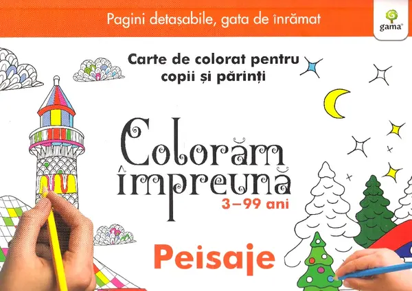 Colorăm împreună. Peisaje