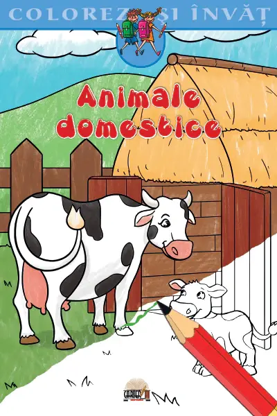 Colorez si invat - Animale domestice