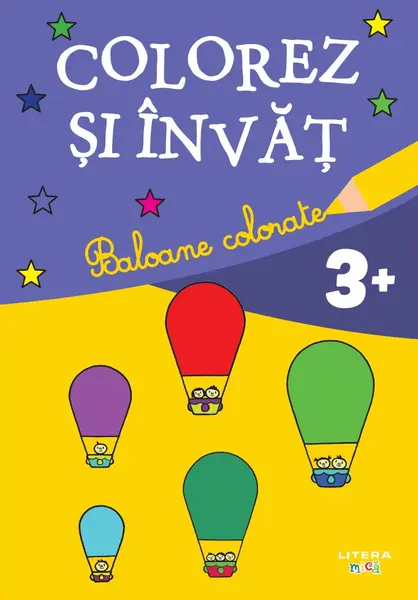 Colorez si invat. Baloane colorate (3+)