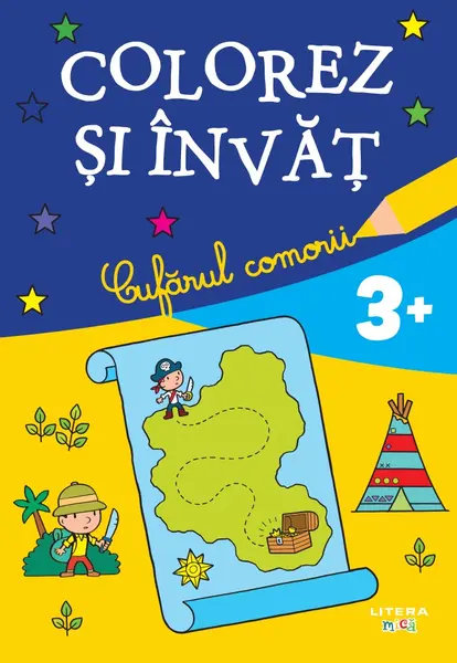 Colorez si invat. Cufarul comorii (3+)