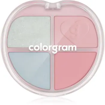 Colorgram Tintin Dory Eyeshadow Palette paletă cu farduri de ochi și iluminator