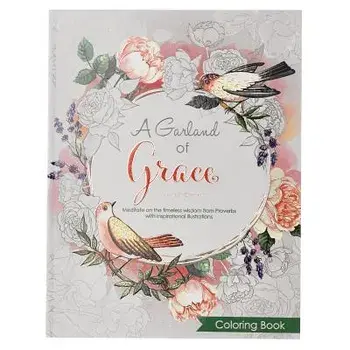 Coloring Book a Garland of Grace, Paperback/***