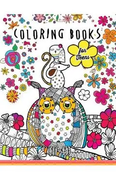 Coloring books for teens: Kawaii Doodle Pattern Inspirational Coloring Books for Adutls - Coloring Books For Teens