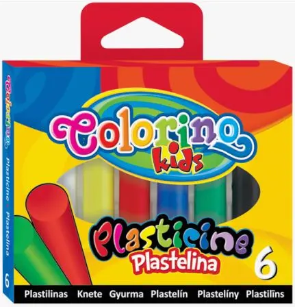 Colorino Kids Plasticine - 6 culori