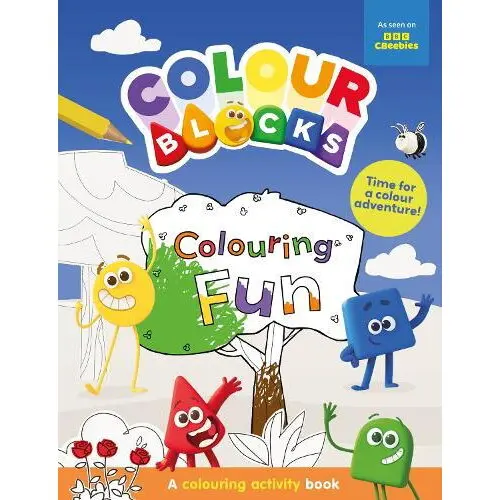 Colourblocks Carte de colorat cu activitati Colourblocks - Culori distractive