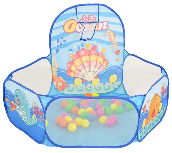 Colț de joacă Moni Toys - Ocean, cu 50 bile