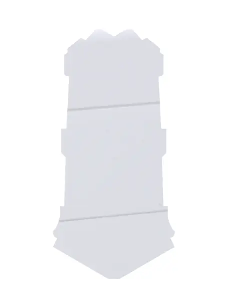 Colt exterior plinta Korner Siena 80 alb