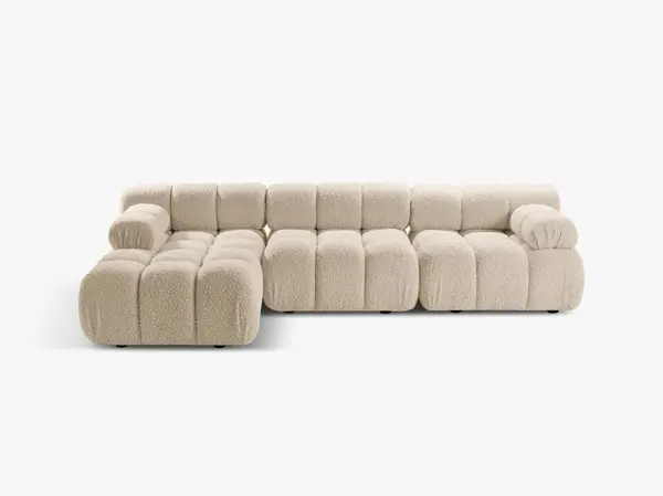 Coltar 4 locuri Bellis boucle L282 cm