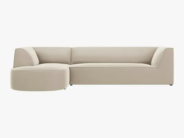 Coltar 4 locuri Ruby catifea L273 cm