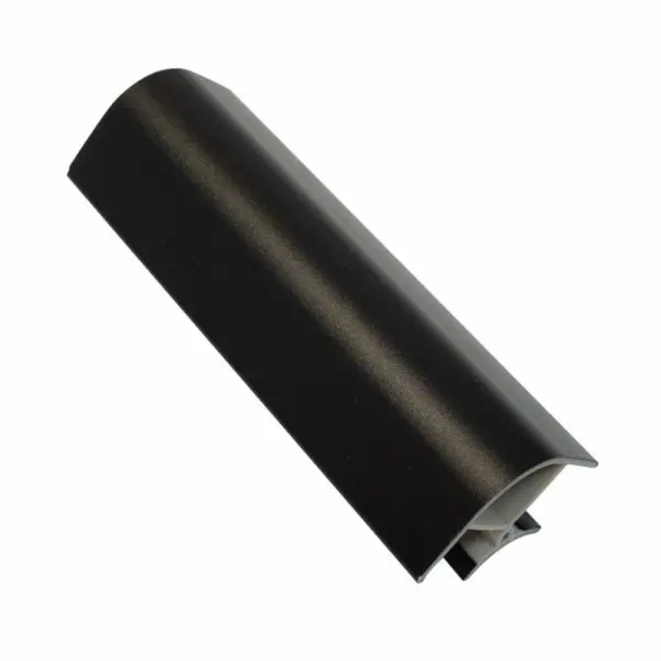 Coltar 90 Grade pentru Plinta H150 mm, Finisaj Negru Mat