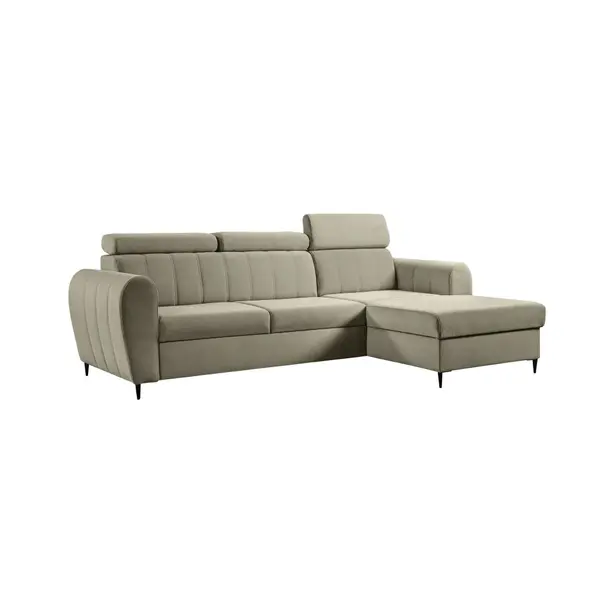 Coltar dreapta extensibil STROVIS 262 CM - Beige