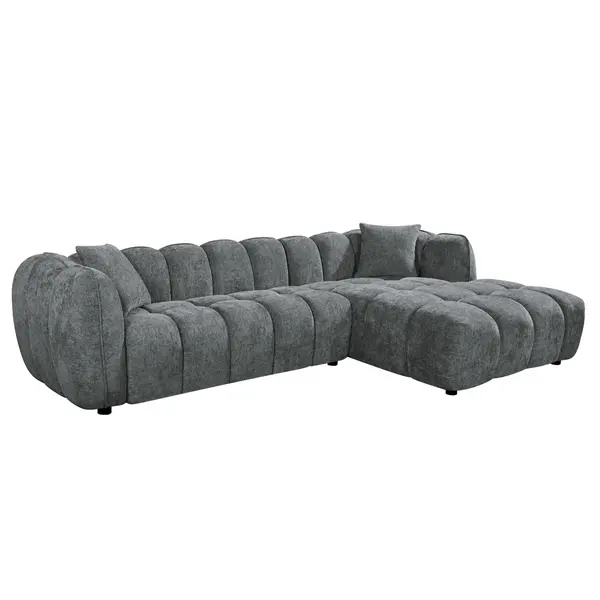 Coltar dreapta POMARAN 280 CM - Grey