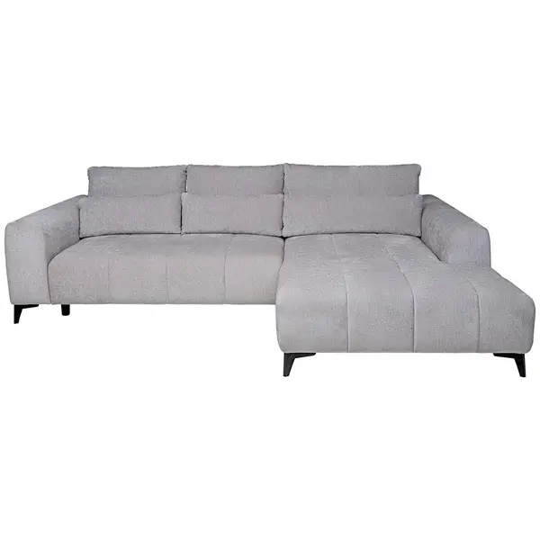 Coltar Extensibil Electric, textil, argintiu