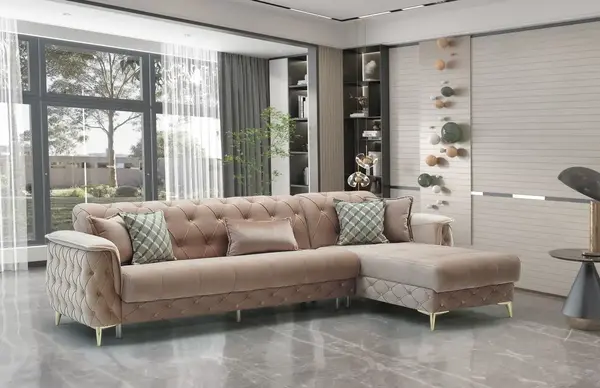 Coltar extensibil Mini Cordoba, Bej
