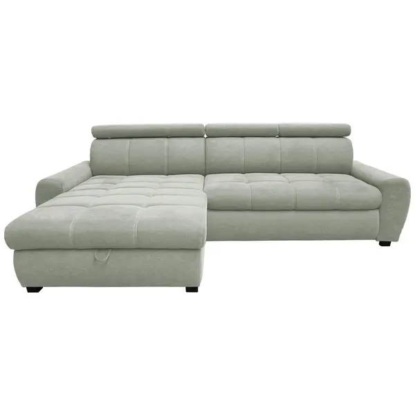 Coltar Extensibil, textil, gri deschis, 276/173 cm