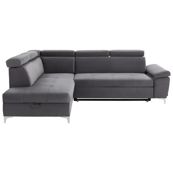 Coltar Extensibil, textil, gri închis, 206/271 cm