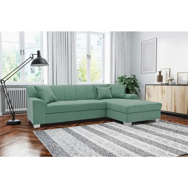 Colțar Extensibil, textil, verde mentă