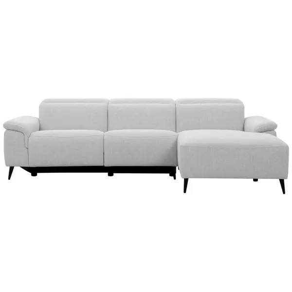 Colțar, lemn, metal, plastic, textil, gri deschis, gri-alb