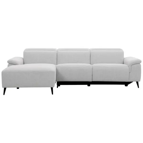 Colțar, lemn, metal, plastic, textil, gri deschis, gri-alb