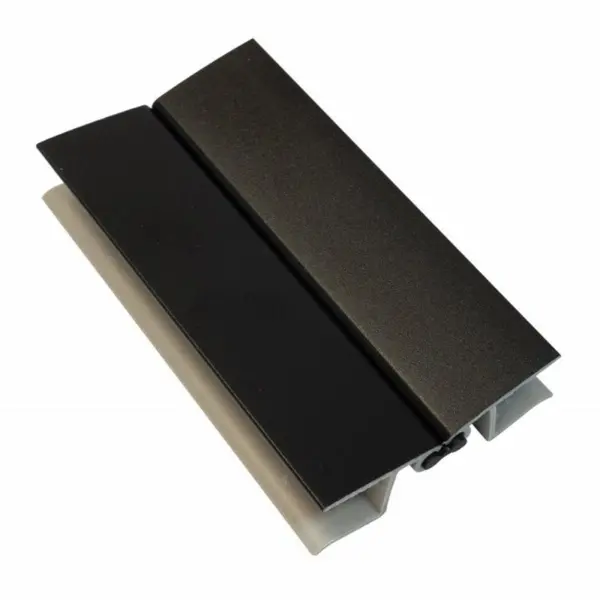 Coltar Multiangolo pentru Plinta H120 mm, Finisaj Negru