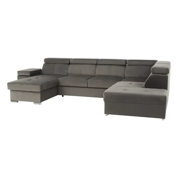 Coltar stanga extensibil LACORAS 329 CM - Grey