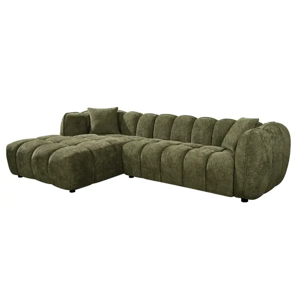 Coltar stanga POMARAN 280 CM - Verde