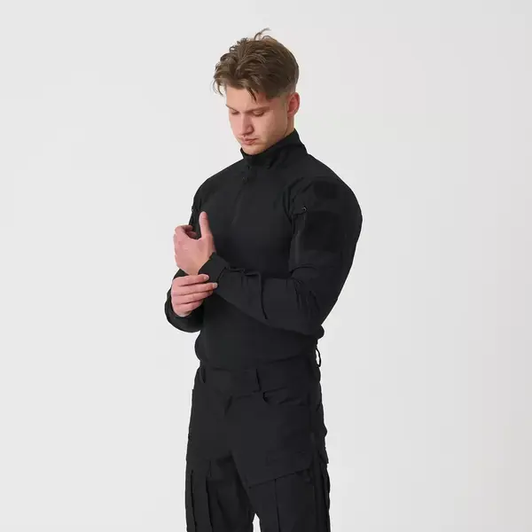 Combat shirt Helikon-Tex MCDU - NyCo Ripstop - Negru - NEGRU / XXL