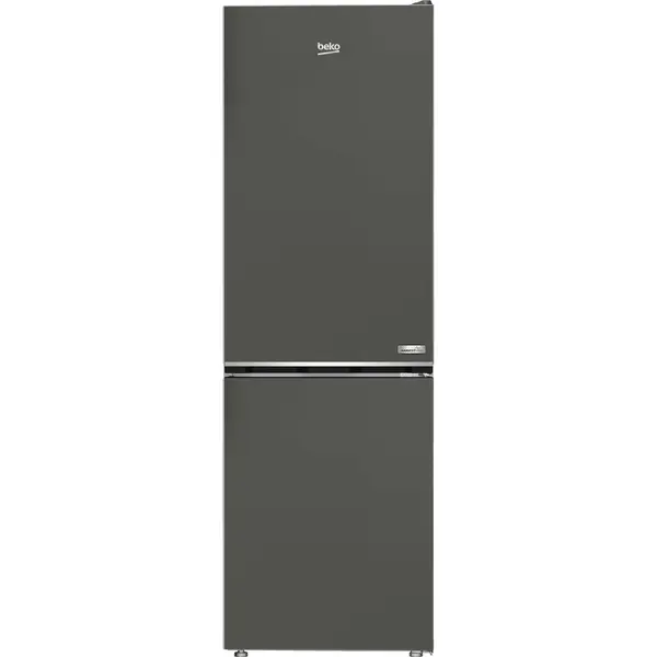 Combina frigorifica Beko B5RCNA366HG, 316 l, No Frost, Manhattan Gray, Clasa C