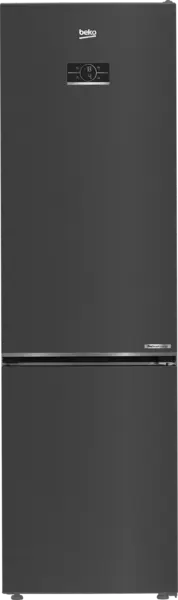 Combina frigorifica BEKO B5RCNA405ZXBR, 355 l, No Frost, EverFresh, MaxStore, Clasa D, H 203.5 cm (Negru/Inox)