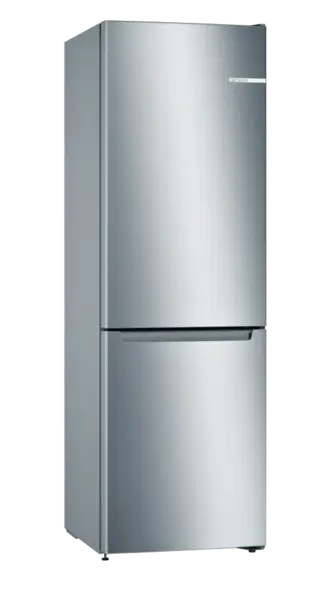 Combina frigorifica Bosch KGN33NLEB, 282 l, Total No Frost, Clasa E, Control electronic, Iluminare LED, H 176 cm (Inox)