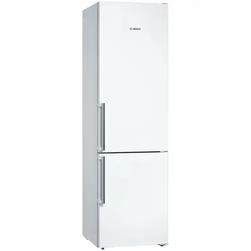 Combina frigorifica Bosch KGN39VWEQ, 368 l, NoFrost, PerfectFit, Iluminare LED, Clasa E, H 203 cm (Alb)