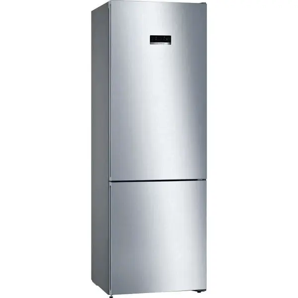 Combina frigorifica Bosch KGN49XIEA, No Frost, 438 l, VitaFresh, Display touch control, Raft sticle, PerfectFit, Clasa E