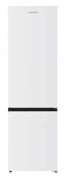 Combina frigorifica HEINNER HCNF-HM326INVD, 326 l, No Frost, Clasa D, Control electronic cu display interior, Super congelare, LED, Usi reversibile, H 201 cm (Alb)
