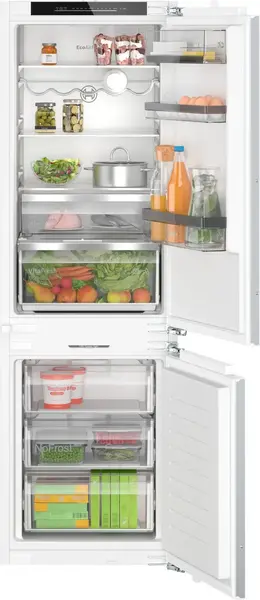Combina frigorifica incorporabila Bosch KIN86ADD0, No Frost, EcoAirFlow, 177.2 x 55.8 cm, Clasa D (Alb)