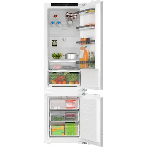 Combina frigorifica Incorporabila Bosch KIN96VFD0, 290 l, No Frost, Clasa D, Iluminare LED, H 193.5 cm (Alb)