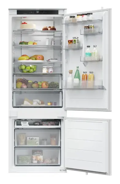 Combina frigorifica incorporabila CANDY Fresco 400 CNBQT3719EW, 382 l, Clasa E, No Frost, Iluminare LED, H 193.5 cm (Alb)